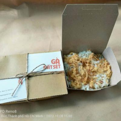 HỘP GIẤY KRAFT NÂU NẮP GẬP